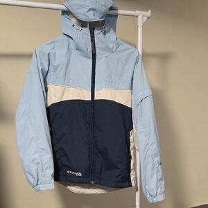 Columbia Light Blue and Navy Jacket